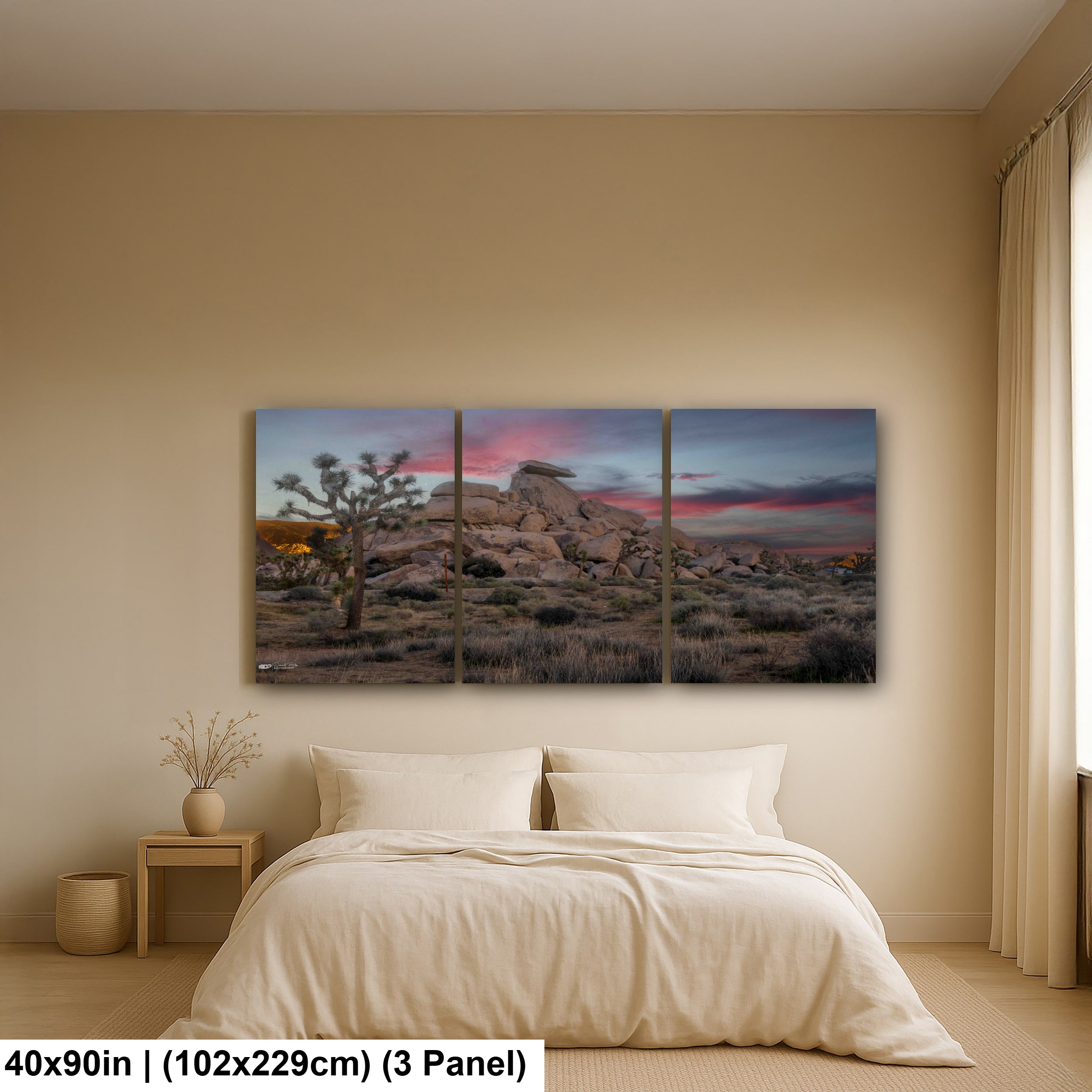 Cap Rock, Joshua Tree National Park  at sunset