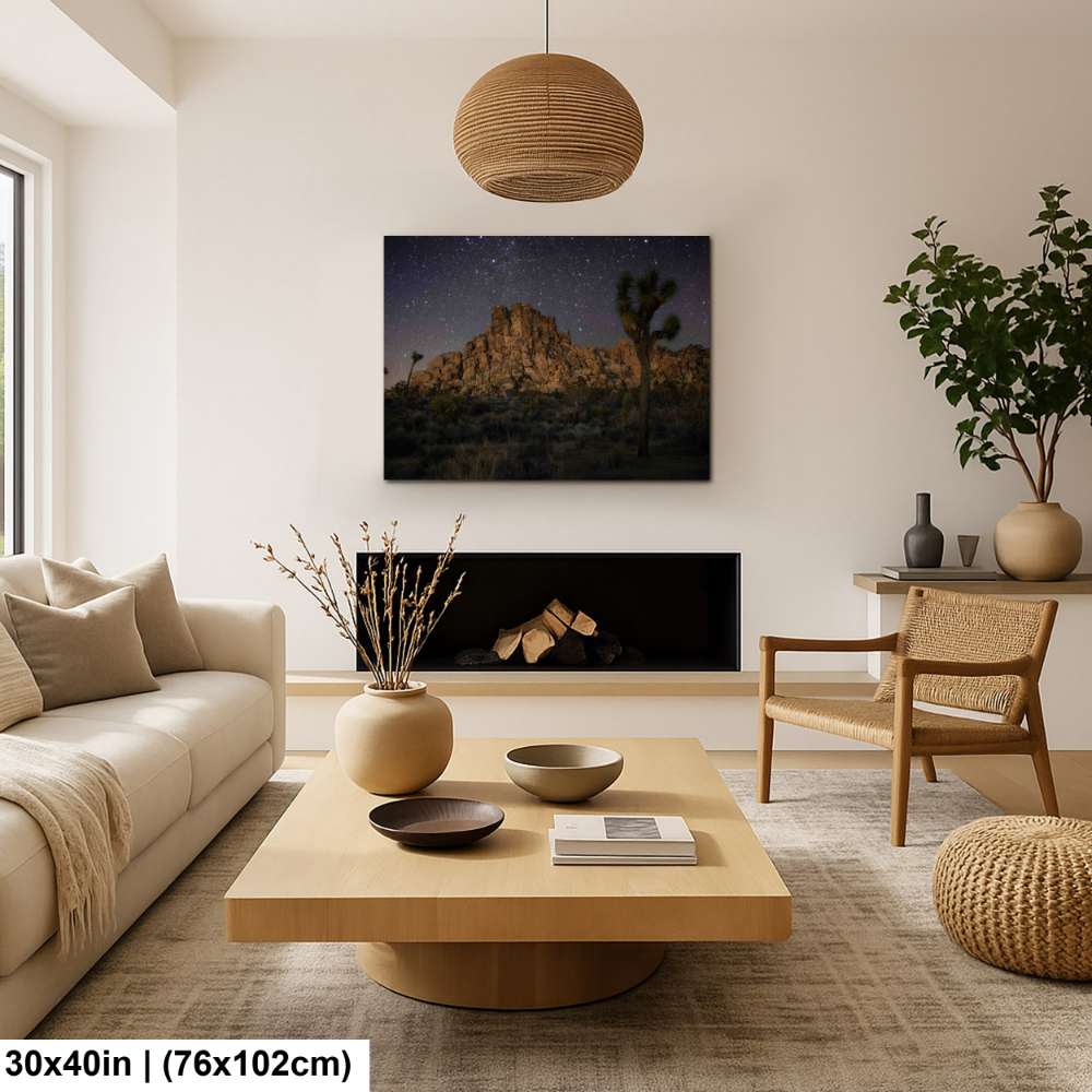 Joshua Tree At Night