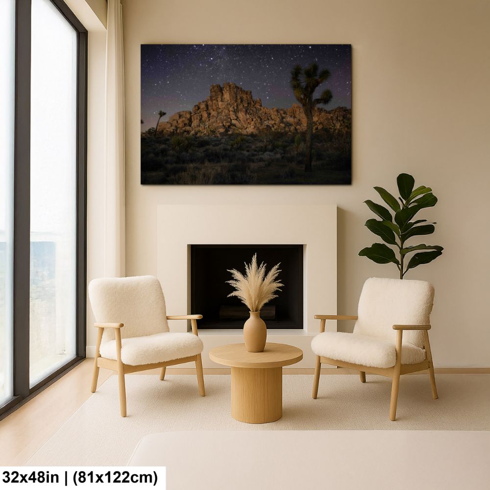 Joshua Tree At Night