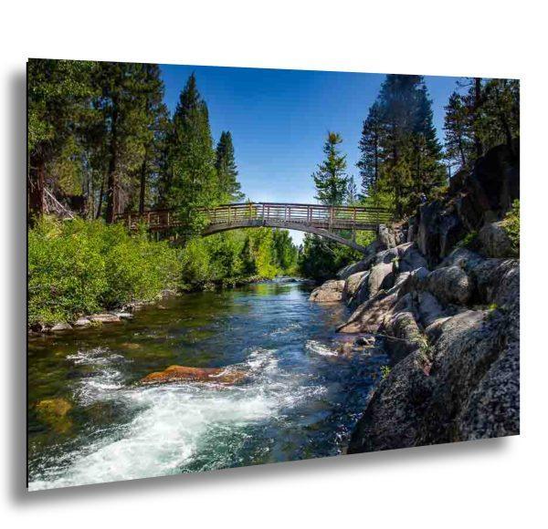Bridge over the San Joaquin River in Devils Postpile National Monument - Donald Purdey Photography