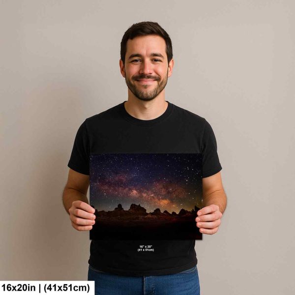 The Milky Way Above the Trona Pinnacles, Trone, CA