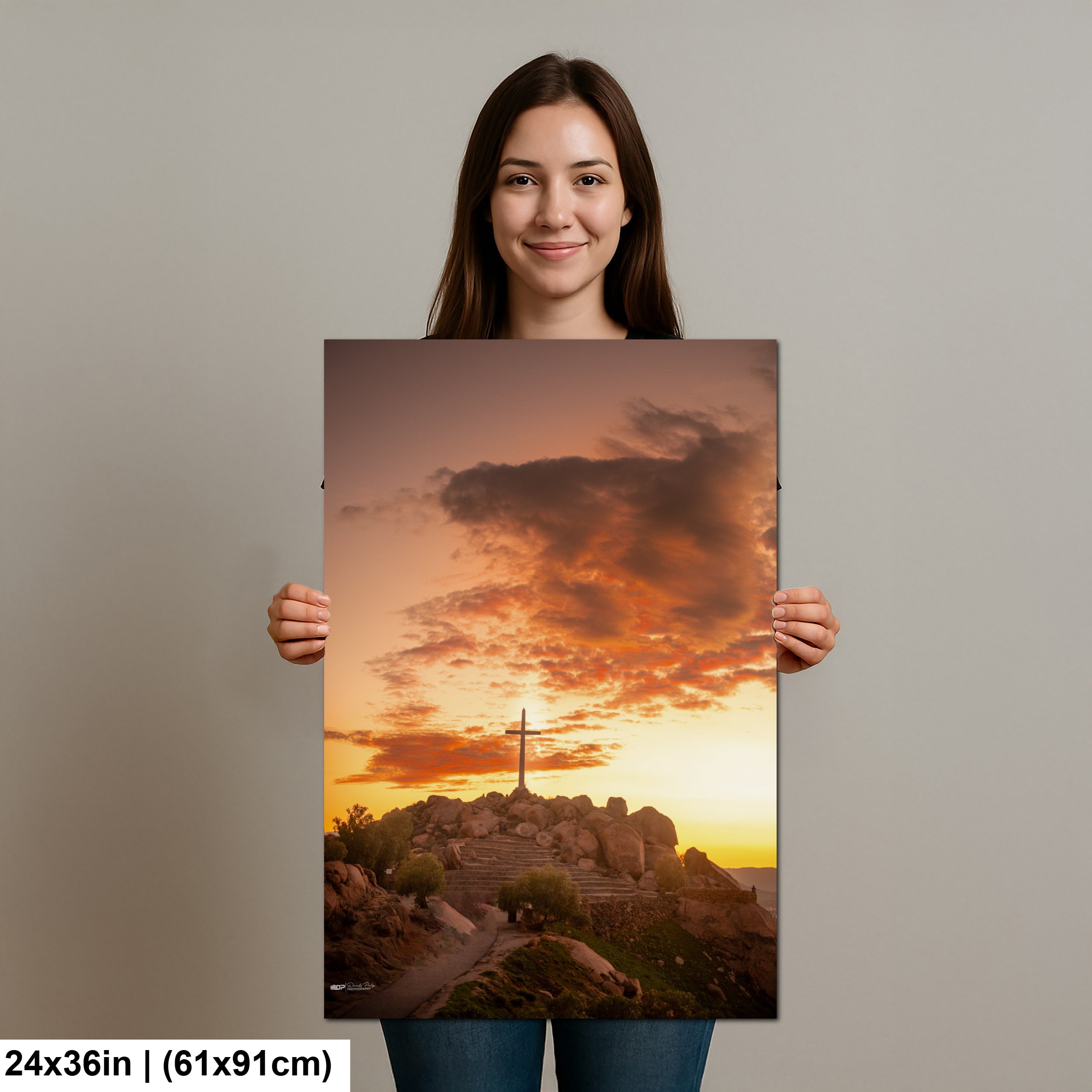 Mt.  Rubidoux in Riverside, California