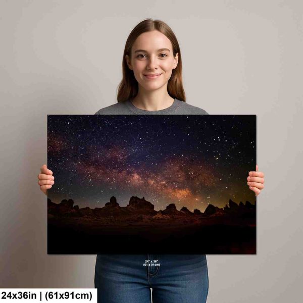 The Milky Way Above the Trona Pinnacles, Trone, CA