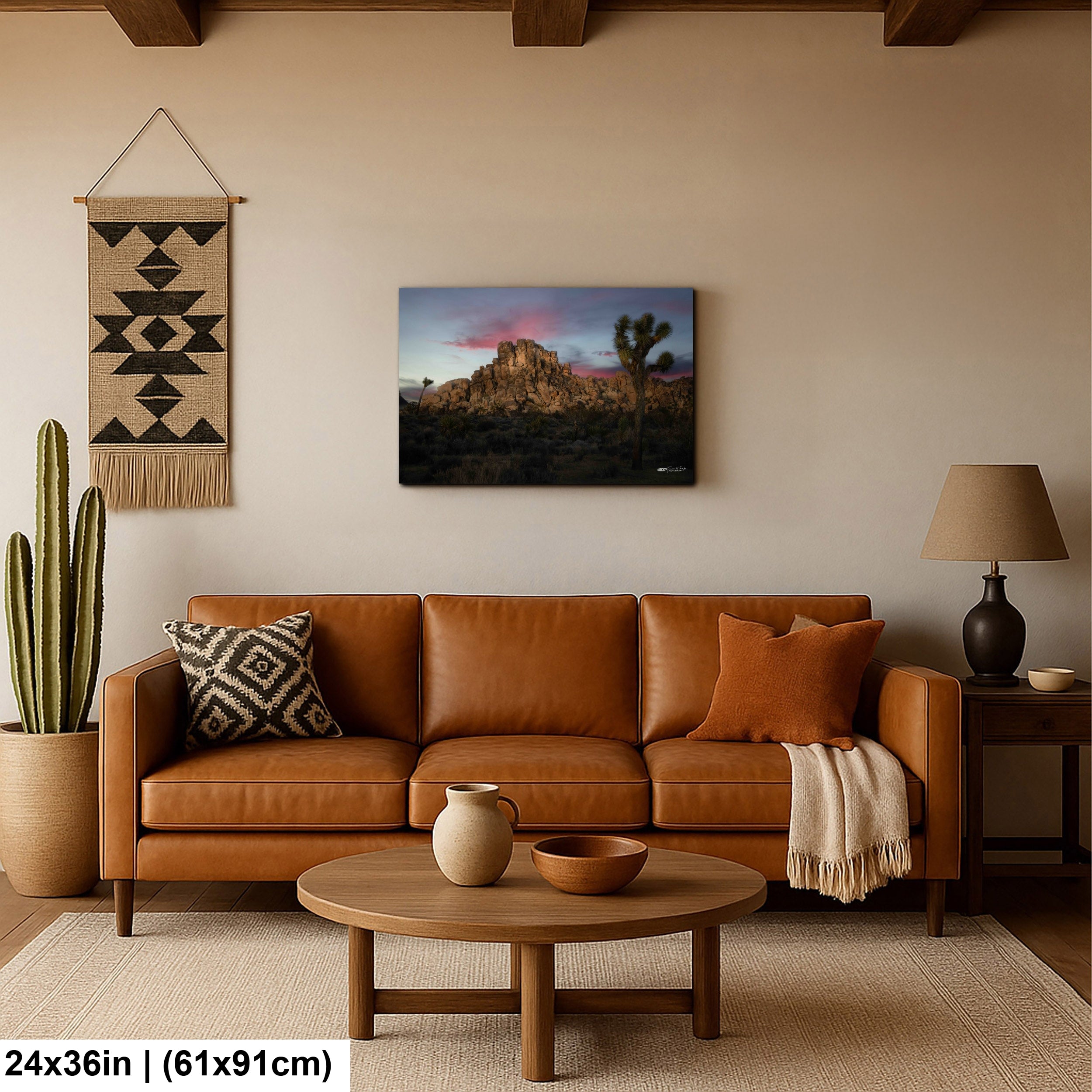 Cap Rock at Sunset, Joshua Tree National Park