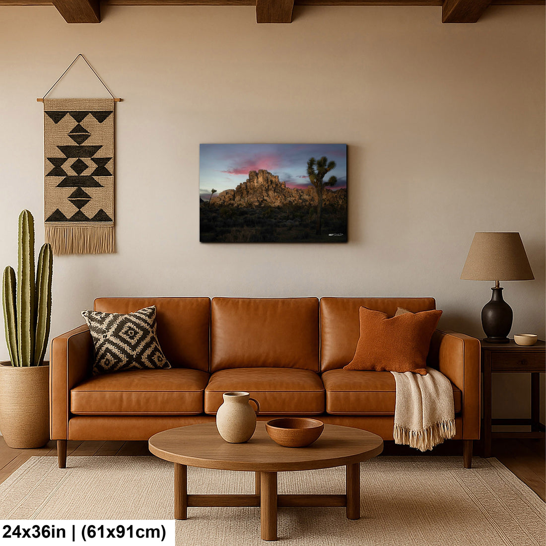 Cap Rock at Sunset, Joshua Tree National Park