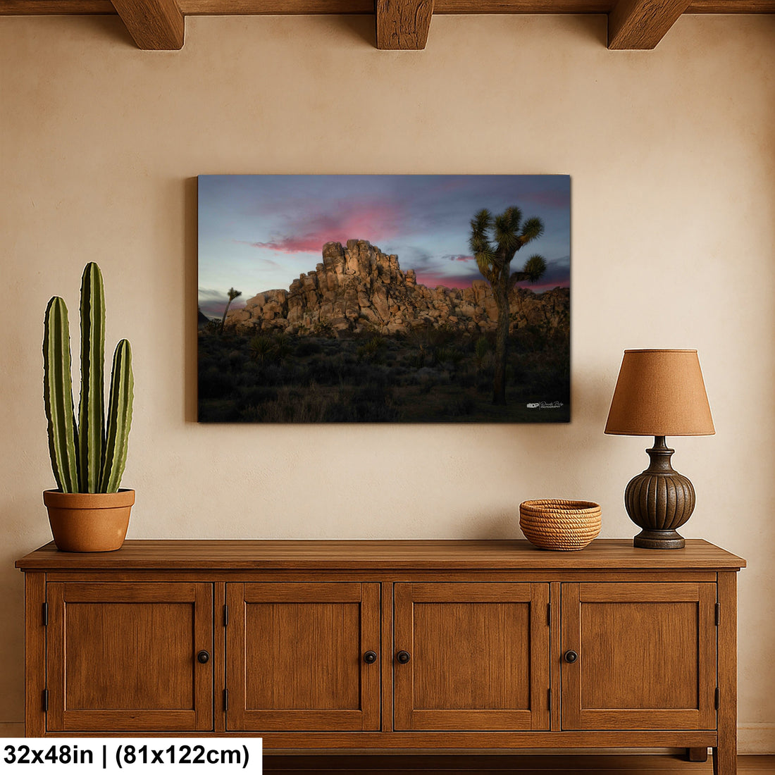 Cap Rock at Sunset, Joshua Tree National Park