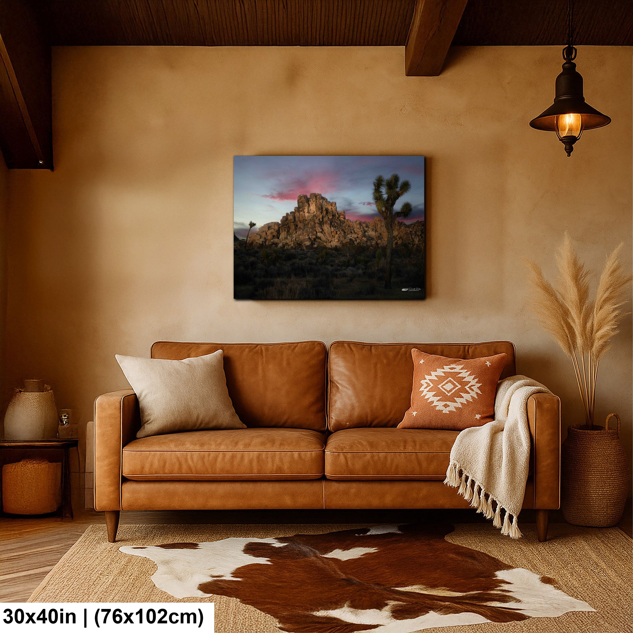 Cap Rock at Sunset, Joshua Tree National Park