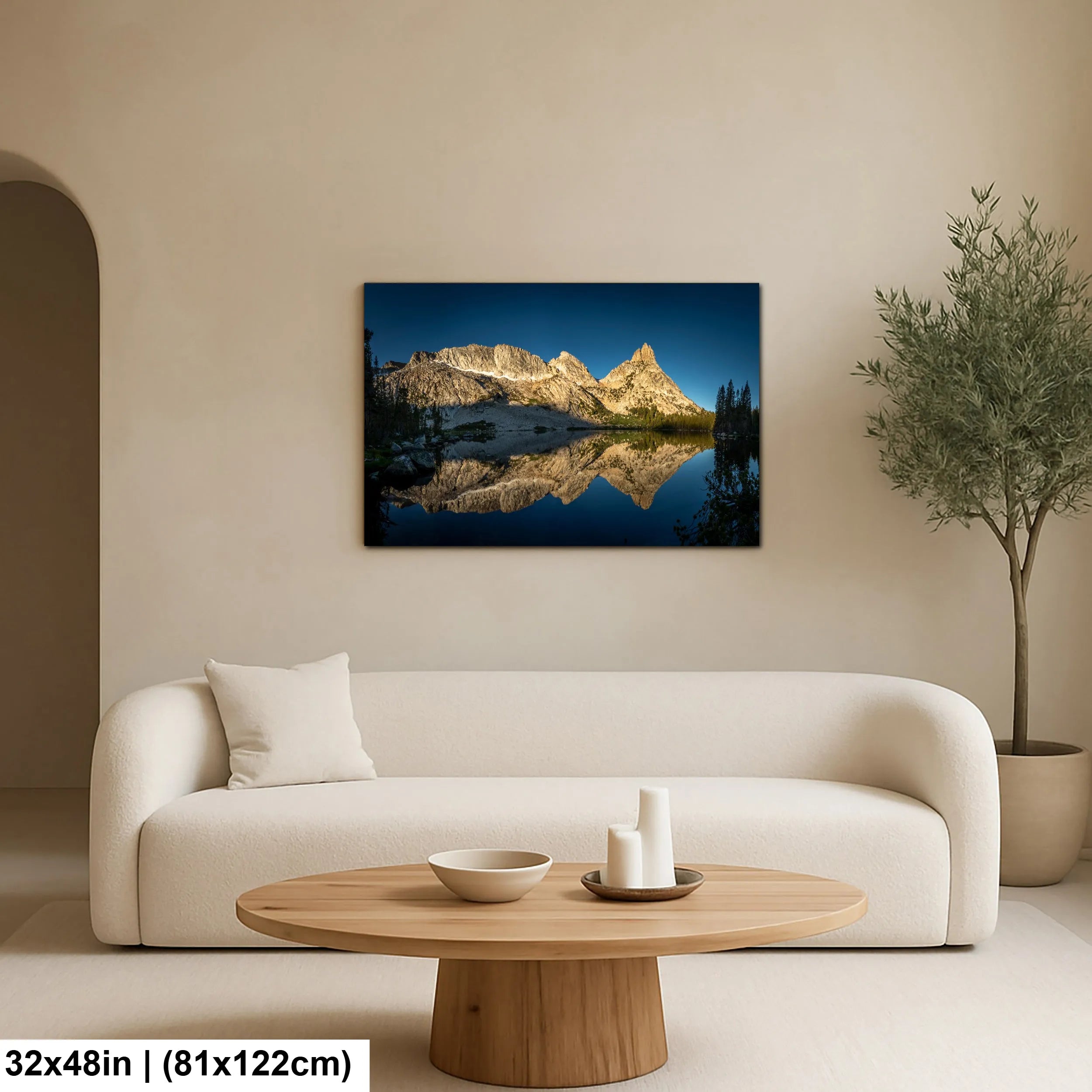 Youngs Lake and Ragged Peak