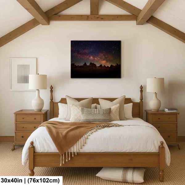 The Milky Way Above the Trona Pinnacles, Trone, CA