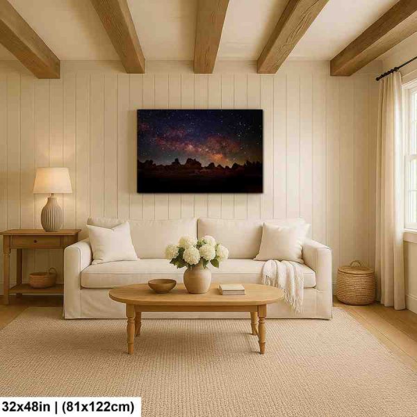 The Milky Way Above the Trona Pinnacles, Trone, CA