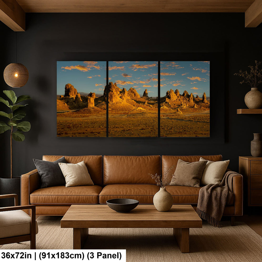 Trona Pinnacles at Sunset, Trona, CA