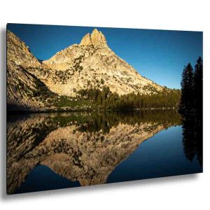 Ragged Peak above Youngs Lake, Yosemite, CA